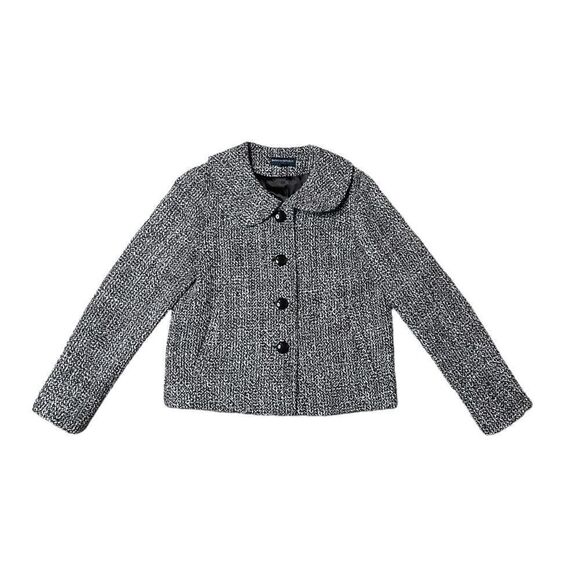 Banana Republic 100% Wool Tweed Blazer Jacket - Picture 11 of 16